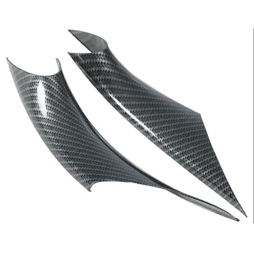 ZHUYRT Paar Auto-Innentürverkleidung Haltegriffabdeckung Zubehör Schwarz/Passend for BMW 3 4 Serie F30 F35 2012 2013 2014 2015 2016 2017 2018(Carbon Fiber Look) von ZHUYRT