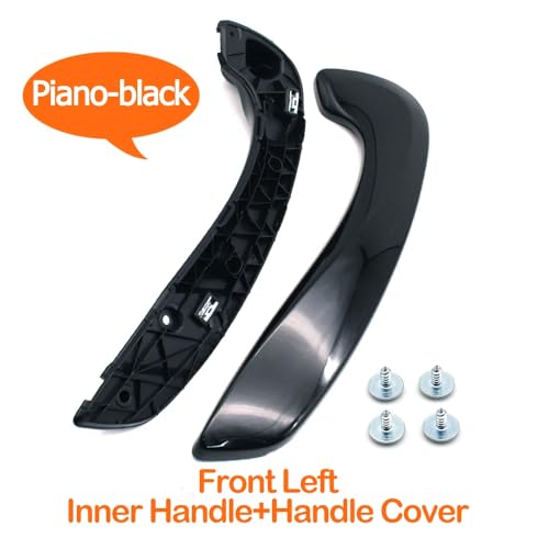 ZHUYRT Reparatursatz for den Innentürgriff vorne links rechts im Innenbereich/passend for Renault Megane 3 MK3 Fluence 2008–2016 809540001R 809600007R(Piano Black-L) von ZHUYRT