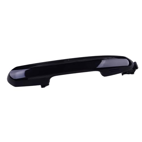 ZHUYRT Schwarzer hinterer linker oder rechter Außentürgriff aus Kunststoff/Passend for Toyota Rav4 2017 2018 2019 2020 2021 Car Exterior Door Handles von ZHUYRT