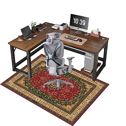 ZHXQ Bürostuhl Unterlage,Bodenschutzmatte,Gaming Stuhl Unterlage,Office Chairmats,Teppich-Bodenschutzmatte Stuhlmatte für Hart Boden,rutschfest 160 x 180 cm von ZHXQ