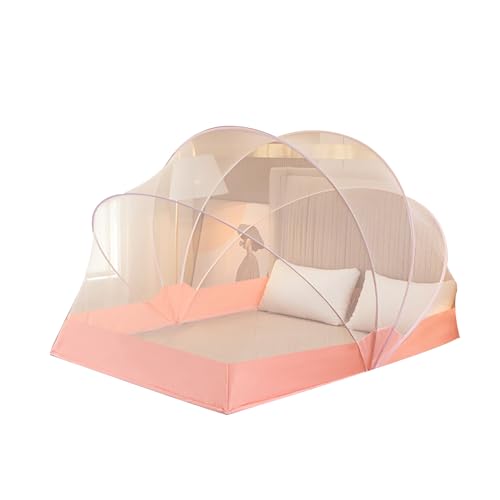 ZHXYMDSF Moskitonetz Für Bett, Tragbares Zelt Faltbares Moskitonetzzelt Für Bett Faltzelt Für Bett Moskitonetzschirm/B/135 * 190Cm von ZHXYMDSF