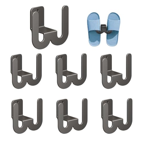 ZHYUAN 6 Stück WandmontageSchuhregal, SchuhregalWandSchuhregal, Multifunktionales Wandmontage Aus Türschuhaufhänge,Schuhhalter geeignet für hinter der Tür, Badezimmer, Schuhregal, hängend ZHYUAN 6 Stück WandmontageSchuhregal, SchuhregalWandSchuhregal, Multifunktionales Wandmontage Aus Türschuhaufhänge,Schuhhalter geeignet für hinter der Tür, Badezimmer, Schuhregal, hängend von ZHYUAN