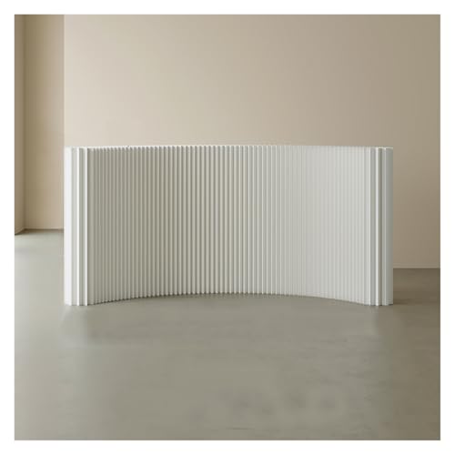 Raumteiler aus Papier, Faltbarer Sichtschutz Innenbereich Temporäre Trennwand für Zuhause, Büro, Bekleidungsgeschäft, Sondergröße(L2xW0.19xH1M) von ZHZHXR