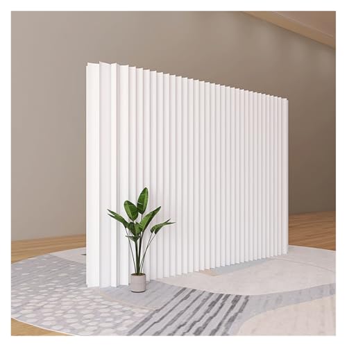 Raumteiler aus Papier, Freistehender Sichtschutz Temporäre Trennwand für Zimmer, Wohnheim, Studio, Büro, Trennung, Sondergröße(L2xW0.28xH1.8M) von ZHZHXR