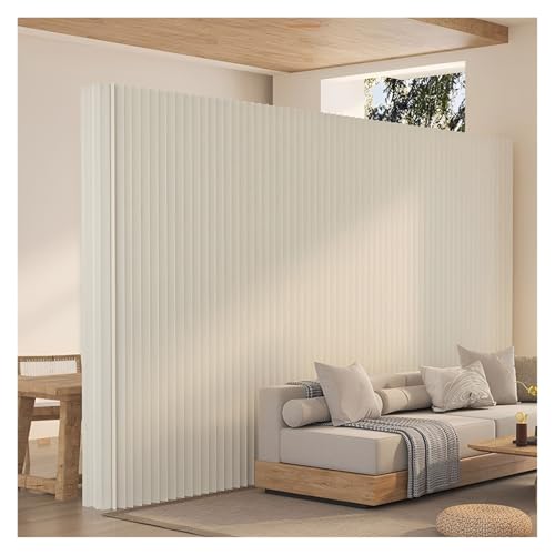 Room Divider Paper Generisch Raumteiler aus Papier Leichte Freistehende Sichtschutz Trennwand Faltbarer für Zuhause, Büro, Bekleidungsgeschäft(L3xW0.28xH1.8M) von ZHZHXR