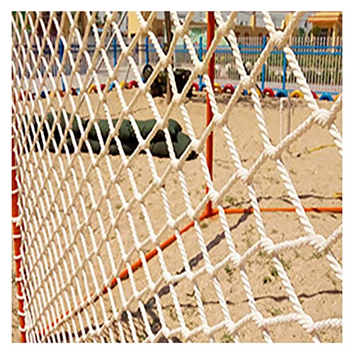 ZHZHXR Dekoratives Nylon-Seilnetz，Sicherheitsnetz für Kinder Treppenbalkon-Sicherheitsnetz Etagenbett für Kinder, Balkon, Fallschutznetz (Color : 10cm mesh, Size : 1.5x6m) von ZHZHXR