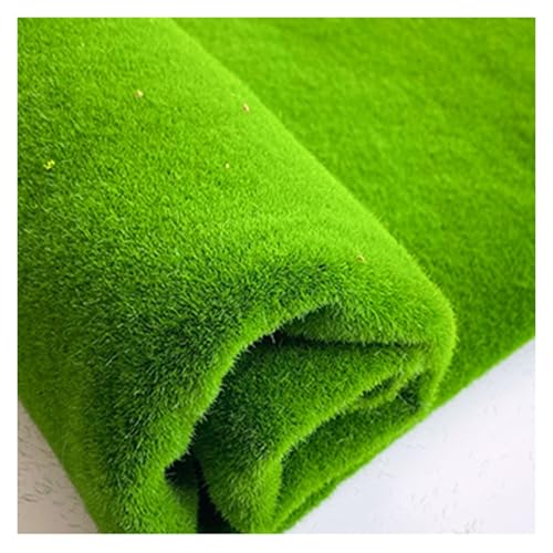 ZHZHXR Künstliche Moos Teppich Moos Wandbild Paneele Kunstrasenteppich DIY Kunstrasenteppich für Haus, Garten, Terrasse, DIY Dekoration(A) von ZHZHXR