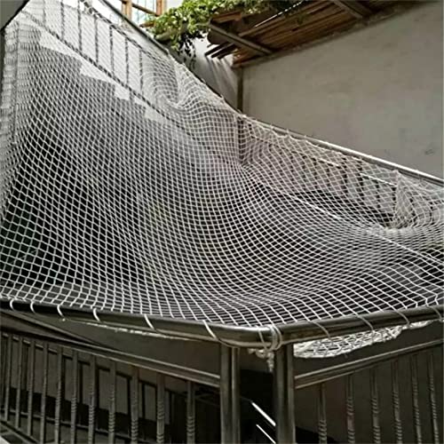 ZHZHXR Outdoor Guardrail Sicherheitsnetz Treppen Balkonschutznetz Kinder Haustier Fallschutznetz Anti-Aging und kein Geruch (Farbe: 3 cm Netz, Größe: 2,5 x 1 m) von ZHZHXR