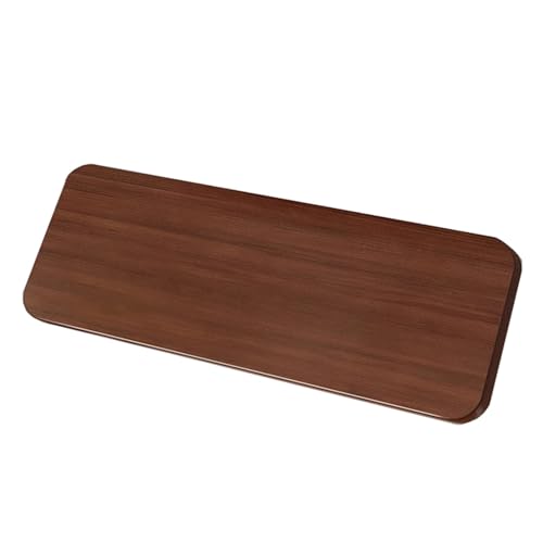 ZHZHXR Wandklapptisch Klappschreibtisch, Wandklappschreibtisch Schwebender Halterung für Laptop, Arbeitszimmer, Esszimmer, Schlafzimmer, Badezimmer, Küche(Walnut,60x24cm) von ZHZHXR