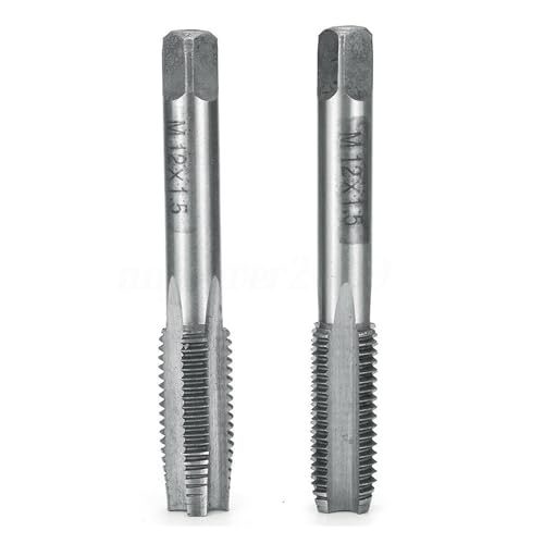 ZHaotn 1 Paar M12/M14/M16 18MM M20 Metrisches Gewindebohrer 1,5mm Steigung Hochgeschwindigkeitsstahl Rechtshänder Handwerkzeuge for Metallbearbeitungszubehör von ZHaotn