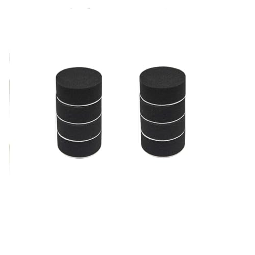 ZHaotn 10 Stück 3 Zoll Polierpads Schaumstoff Bohrschwamm Polierpads 80mm Beflockung Autopuffer for Detailpolier-Wachsreinigung von ZHaotn