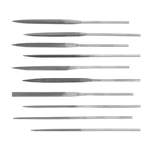 ZHaotn 10-teiliges Feilenset ohne Griffe, Doppelhieb mit mittlerer Zahnung, ideal for präzise und detaillierte Arbeiten wie Entgraten, Metall etc. ZHaotn 10-teiliges Feilenset ohne Griffe, Doppelhieb mit mittlerer Zahnung, ideal for präzise und detaillierte Arbeiten wie Entgraten, Metall etc. von ZHaotn