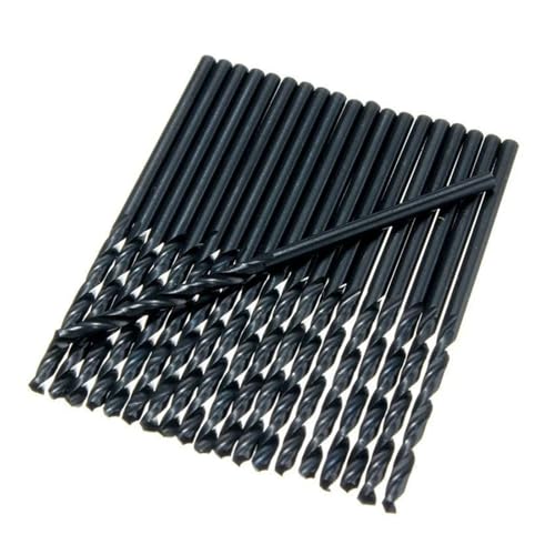 ZHaotn 100-teiliges Spiralbohrer-Set aus Schnellarbeitsstahl, Metallwerkzeuge, Schnellarbeitsstahl-Bits, 1 mm, 2 mm, 3 mm, 4 mm, 5 mm, Lochsägen-Schneidsatz von ZHaotn