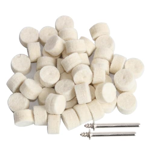 ZHaotn 20 pc/30 pc/50 pc Wollfilz Polieren Polieren Runde Rad Schleifen Pad 3mm Schaft for Dreh Werkzeug zubehör ZHaotn 20 pc/30 pc/50 pc Wollfilz Polieren Polieren Runde Rad Schleifen Pad 3mm Schaft for Dreh Werkzeug zubehör von ZHaotn