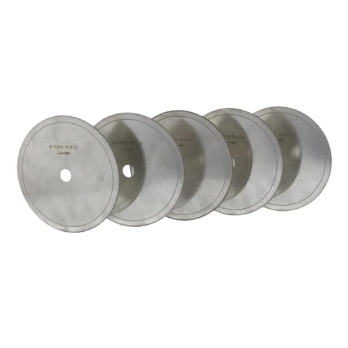 ZHaotn 5 Pcs 6 Zoll Super-dünne Diamant Lapidar Sägeblatt Trennscheibe Arbor Rim 0,3mm von ZHaotn