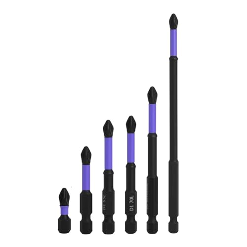 ZHaotn Anti-Schock-Kreuzschraubendreher-Bits D1 Hohe Härte Batch-Kopf Rutschfeste Schlagschrauber-Bit-Sets for Power Drilling ZHaotn Anti-Schock-Kreuzschraubendreher-Bits D1 Hohe Härte Batch-Kopf Rutschfeste Schlagschrauber-Bit-Sets for Power Drilling von ZHaotn