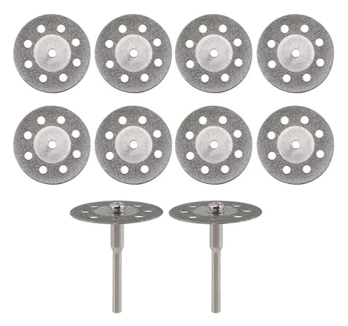 ZHaotn Diamantsägeblatt 12 Stück 20-30 mm mit 3 mm Dorn für rotierende Werkzeuge Mini Sägeblatt Stein Glas Fliesen Schneiden Metall ZHaotn Diamantsägeblatt 12 Stück 20-30 mm mit 3 mm Dorn für rotierende Werkzeuge Mini Sägeblatt Stein Glas Fliesen Schneiden Metall von ZHaotn