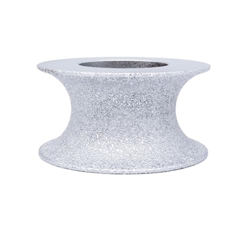 ZHaotn Diamant-Schleifscheibe, vakuumgelötete Voll-Bullnose-Diamant-Fräser-Profilierscheibe for Stein-Granit-Kantenschleifmittel ZHaotn Diamant-Schleifscheibe, vakuumgelötete Voll-Bullnose-Diamant-Fräser-Profilierscheibe for Stein-Granit-Kantenschleifmittel von ZHaotn