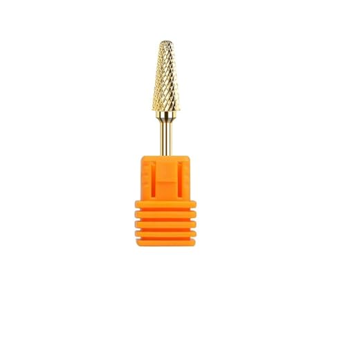 ZHaotn Fräser Golden Carbide Nagelbohrer Bits for elektrische Maniküre Maschine Zubehör ZHaotn Fräser Golden Carbide Nagelbohrer Bits for elektrische Maniküre Maschine Zubehör von ZHaotn