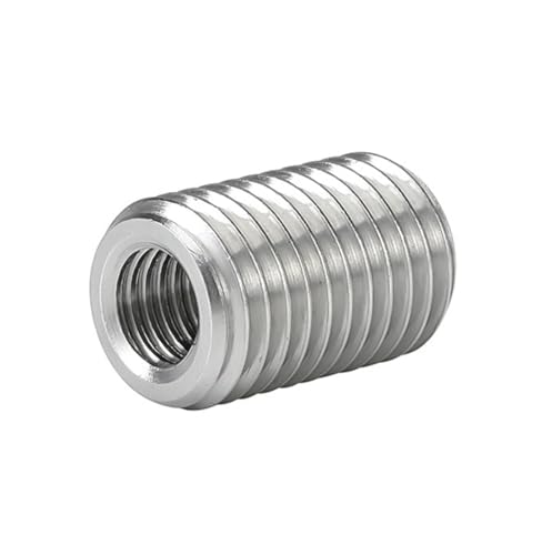 ZHaotn Innengewindemutter M6 M8 M10 M12 304 Edelstahl Adapterschraube Mantelgewindeeinsatz Hülsenkonvertierungsmuttern ZHaotn Innengewindemutter M6 M8 M10 M12 304 Edelstahl Adapterschraube Mantelgewindeeinsatz Hülsenkonvertierungsmuttern von ZHaotn
