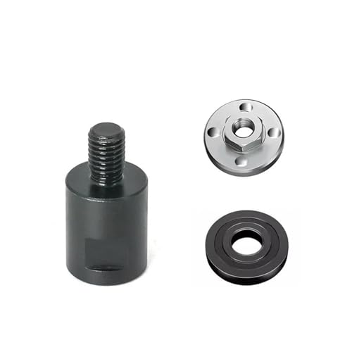 ZHaotn Winkelschleifer M14 bis M10 Adapter Gewindekonverter Adapte Schnittstellenanschluss Schraube Pleuelmuttern Schlitzen Schwarz ZHaotn Winkelschleifer M14 bis M10 Adapter Gewindekonverter Adapte Schnittstellenanschluss Schraube Pleuelmuttern Schlitzen Schwarz von ZHaotn