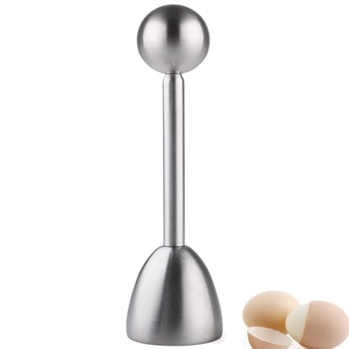 ZHjuju Edelstahl Eierschneider - Eieröffner für weiche, Harte und Rohe Eier -Eierschalen - Einfach zu reinigen, spülmaschinengeeignet - Ideal für Frühstücke und französische Desserts ZHjuju Edelstahl Eierschneider - Eieröffner für weiche, Harte und Rohe Eier -Eierschalen - Einfach zu reinigen, spülmaschinengeeignet - Ideal für Frühstücke und französische Desserts von ZHjuju