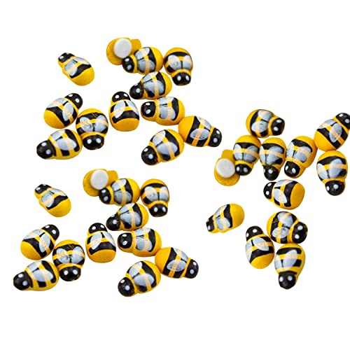 ZHjuju Holz Selbstklebend Bee Aufkleber,100 Stücke Selbstklebend Mini Holz Bienen für Verschönerung Karten Herstellung Dekoration Handwerk Dekoration Scrapbooking DIY Gelb ZHjuju Holz Selbstklebend Bee Aufkleber,100 Stücke Selbstklebend Mini Holz Bienen für Verschönerung Karten Herstellung Dekoration Handwerk Dekoration Scrapbooking DIY Gelb von ZHjuju
