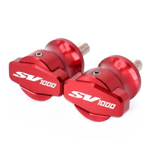 ZHky Motorrad-CNC-Rahmenständer, 8 mm Schrauben, Schieber, Schwingenspulen, Schieber M8, kompatibel mit Suzuki SV1000, SV1000S, SV 1000 1000S ZHky Motorrad-CNC-Rahmenständer, 8 mm Schrauben, Schieber, Schwingenspulen, Schieber M8, kompatibel mit Suzuki SV1000, SV1000S, SV 1000 1000S von ZHky