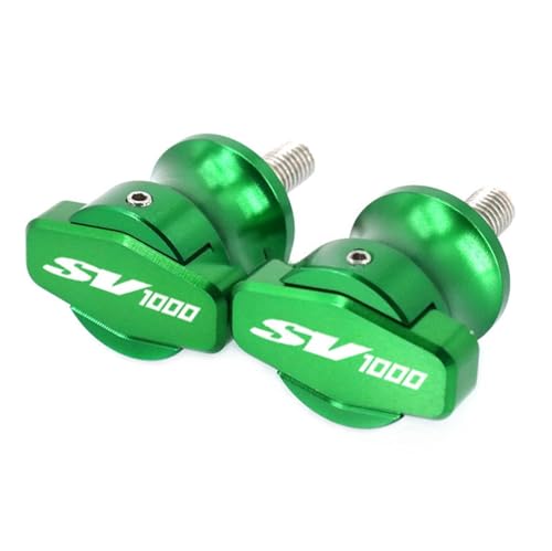 ZHky Motorrad-CNC-Rahmenständer, 8 mm Schrauben, Schieber, Schwingenspulen, Schieber M8, kompatibel mit Suzuki SV1000, SV1000S, SV 1000 1000S ZHky Motorrad-CNC-Rahmenständer, 8 mm Schrauben, Schieber, Schwingenspulen, Schieber M8, kompatibel mit Suzuki SV1000, SV1000S, SV 1000 1000S von ZHky