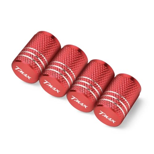 ZHky Motorradzubehör Rad Reifen Ventilschaftkappen CNC Luftdichte Abdeckkappen Kompatibel mit Yamaha T-Max 500 TMAX 500 560 TMax 530 ZHky Motorradzubehör Rad Reifen Ventilschaftkappen CNC Luftdichte Abdeckkappen Kompatibel mit Yamaha T-Max 500 TMAX 500 560 TMax 530 von ZHky