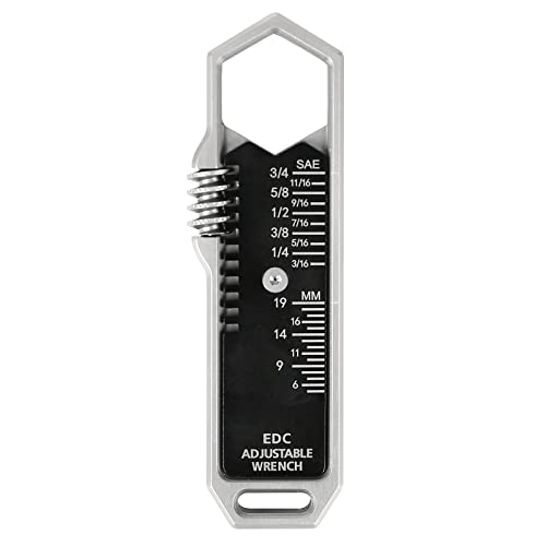EDC verstellbarer Schraubenschlüssel, Taschenschlüssel, Bolzen-Action-Stift, Multitool-Taschenwerkzeuge von ZIAERKOR