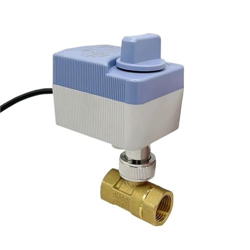 ZIATLPMW DN15 DN20 DN25 DN40 IP65 Wasserdichter motorisierter Kugelhahn 3-Draht oder 2-Draht Elektrischer Messingkugelhahn mit Schalter(DN32,24VDC_CR02) von ZIATLPMW