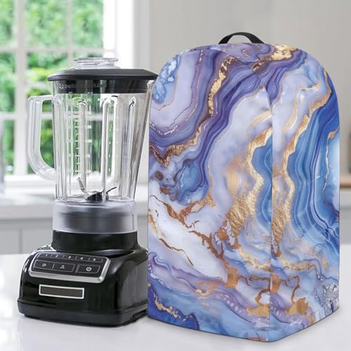 ZIATUBLES Marmor Lila Gold Druck Mixer Staubdichte Abdeckung Ständer Mixer Staubschutz Wasserabweisend Küchenmaschinen Schutz für Kaffeemaschine Küchenzubehör ZIATUBLES Marmor Lila Gold Druck Mixer Staubdichte Abdeckung Ständer Mixer Staubschutz Wasserabweisend Küchenmaschinen Schutz für Kaffeemaschine Küchenzubehör von ZIATUBLES