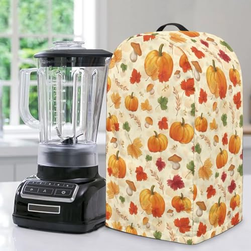 ZIATUBLES Staubdichte Abdeckung für Kaffeemaschine, Staubschutz, Staubschutz, schmutzabweisend, Standmixer-Schutzabdeckungen mit Griff von ZIATUBLES