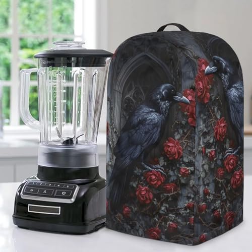 ZIATUBLES Staubschutz für Küchenmaschinen, staubdichte Abdeckung mit Griff, wasserabweisend, Spritzschutz, Standmixer-Schutz für Kaffeemaschine von ZIATUBLES