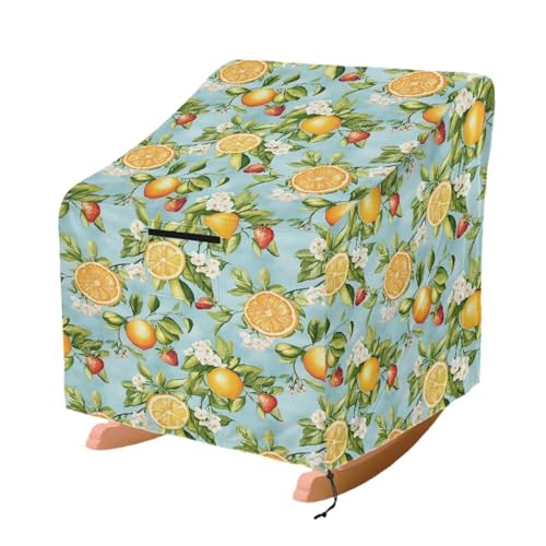 ZIATUBLES Terrassenstuhlbezug mit Erdbeer-Blumenmuster, für den Außenbereich, Lounge, tiefer Sitzbezug, wasserdicht, Möbelschutz für Schaukelstuhl, Schonbezug für Rasen, 83 x 89 x 92 cm ZIATUBLES Terrassenstuhlbezug mit Erdbeer-Blumenmuster, für den Außenbereich, Lounge, tiefer Sitzbezug, wasserdicht, Möbelschutz für Schaukelstuhl, Schonbezug für Rasen, 83 x 89 x 92 cm von ZIATUBLES