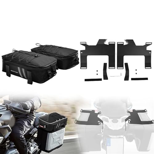 ZIAYI Variokoffer Gepäckschienen Für B&M&W R1200 1250 GS R1200 GSA R1200GS R1250GS LC ADV Adventure Gepäckträger Variokoffer 2021 von ZIAYI