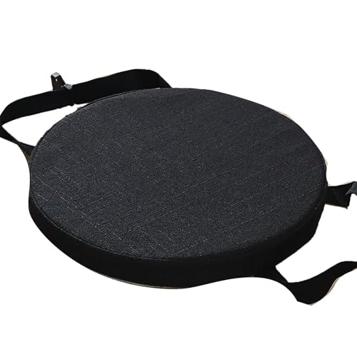 ZIBENE Sitzkissen Barhocker Rund mit Befestigung, Sitzkissen Rund 33cm für Hocker, Stuhlkissen Rund 33cm rutschfest Verdicken Gepolstertes für KüChen Hocker Waschbar Abnehmbar Rund Sitzpolster ZIBENE Sitzkissen Barhocker Rund mit Befestigung, Sitzkissen Rund 33cm für Hocker, Stuhlkissen Rund 33cm rutschfest Verdicken Gepolstertes für KüChen Hocker Waschbar Abnehmbar Rund Sitzpolster von ZIBENE
