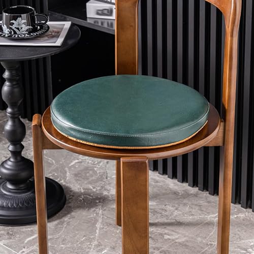 ZIBENE Stuhlkissen 30cm, Sitzkissen Stuhl Stuhlkissen Set Rund Ohne BäNder, Pu Leder Stuhlkissen für SchalenstüHle Esszimmer Café Barhocker, Wasserfest und rutschfest, Verdicken, Gelb ZIBENE Stuhlkissen 30cm, Sitzkissen Stuhl Stuhlkissen Set Rund Ohne BäNder, Pu Leder Stuhlkissen für SchalenstüHle Esszimmer Café Barhocker, Wasserfest und rutschfest, Verdicken, Gelb von ZIBENE