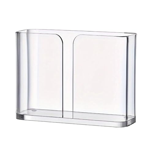 Acryl-Serviettenhalter für Tischplatte, transparenter Serviettenhalter, Serviettenspender, Küchenwerkzeug von ZICHENXR