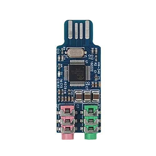 Drive-free USB Sound Card Computer External Sound Card Module Laptop Sound Card CM108 USB Sound Card Chip Replacement Cm108 USB Sound Card von ZICHENXR
