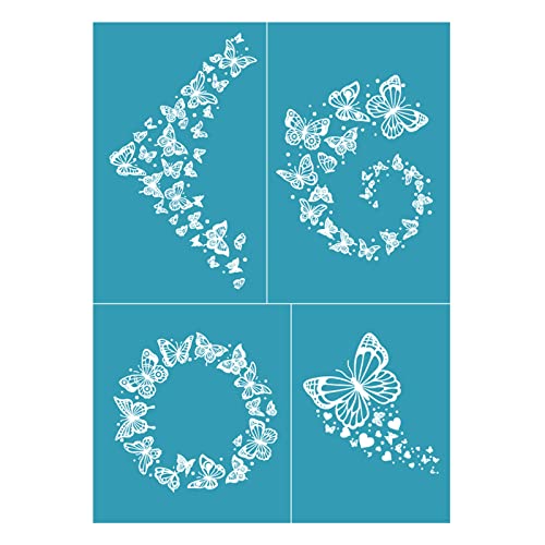 Selbstklebende Schmetterlings Siebdrucktransfers von ZICHENXR