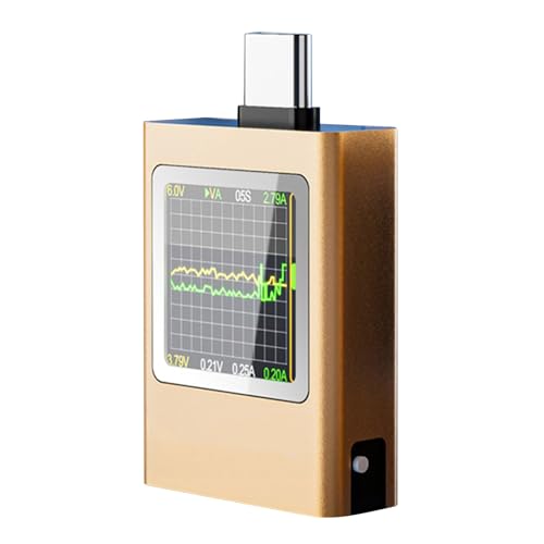 USB Schnelllade Testgerät Multimeter Geeignet Für Spannungs Und Strommessungen Mit Statistischer Zeitfunktion von ZICHENXR