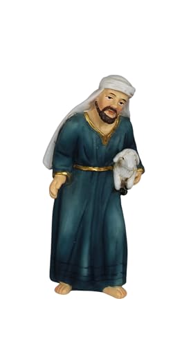 ZICOM Krippenfigur Hirte Babylon orientalisch ca. 10cm Polyresin handbemalt von ZICOM