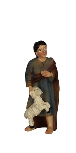 ZICOM Krippenfigur Hirte Eden klassisch ca. 8cm Polyresin handbemalt von ZICOM