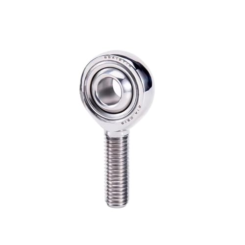 1PC Stangenkopfgelenklager SSA5T/K/6/8/10/12/14/16/18/20/25/SSA30T/K Rechtsgewinde 304 Edelstahllager Motorteile(SSA18T/K M18x1.5) von ZIDBVOYOY