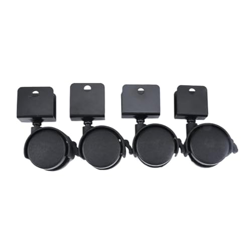 4 Teile/los 2-zoll U-Förmigen Sperrholz Universal Räder Möbel Stuhl rollen mit Bremsen Büro Computer Schreibtisch(With Brake,22) von ZIDBVOYOY