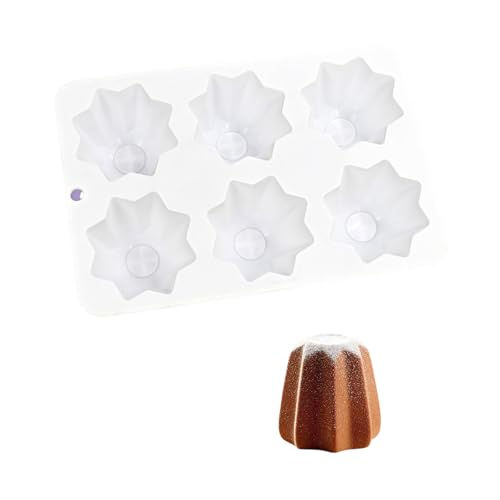 6 Hohlräume Küche Silikonformen Achteckige Form Schokolade Machen Formen Küchen Backwerkzeug Silikon Textur Für Süßigkeiten Nicht Stick Backform von ZIDDAR