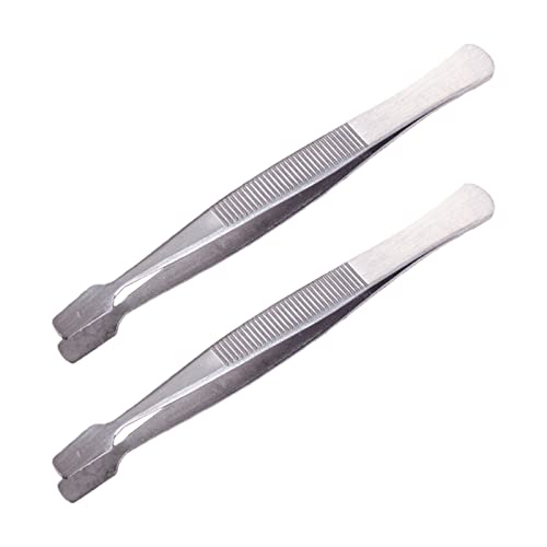 Briefmarken Pinzetten Philately Stamps Collector Tools Sammeln Von Pinzetten Zum Erstellen Von Industrieschmuck Hobby Craft 2 PCs/Set von ZIDDAR