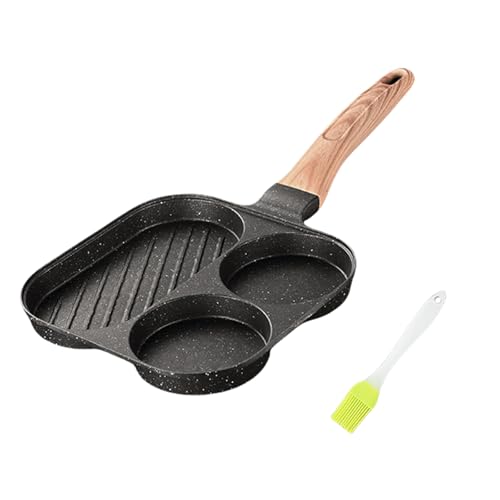 Multi Sectional Frittierpfannen Für Eier Und Pfannkuchen Omelette Pfannen Frühstücksherd Mit Hitzebeständigem Hitzebeständiger von ZIDDAR